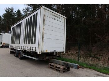 Junge AWZ 18 T, BDF mit Tier-Container  - Прицеп для перевозки животных