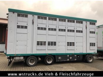 Menke 3 Stock Ausahrbares Dach Vollalu Typ 2  - Прицеп для перевозки животных
