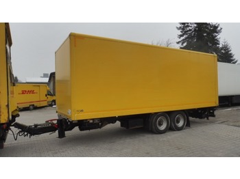  SAXAS Tandem-Koffer 7,1m, LBW Mietkauf möglich - Прицеп-фургон