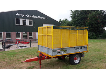 Jako tiger 15 met snipperopbouw - Самосвальный прицеп