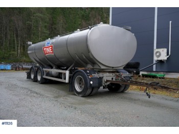 Прицеп-цистерна для транспортировки молока VMTARM 4 chamber Tank trailer - Milk trailer: фото 1