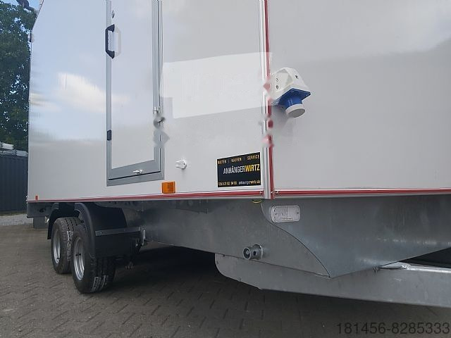Новый Торговый прицеп trailershop Mobile Werkstatt leer Rampe Seitentür 230V Licht: фото 10