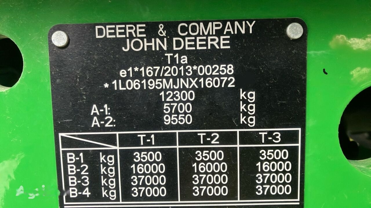 Трактор John Deere 6195M - demo machine!: фото 24