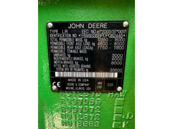 John Deere 8335 R PowrShift / 6414 Stunden / EZ 2014 - Трактор: фото 4