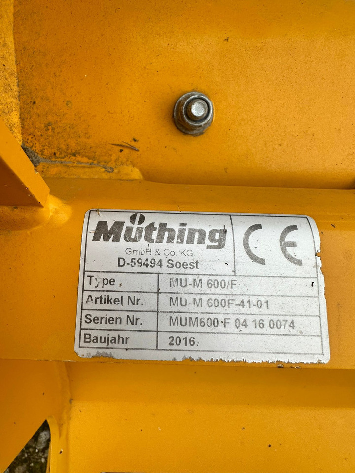 Müthing MU-M 600/F в лизинг Müthing MU-M 600/F: фото 3