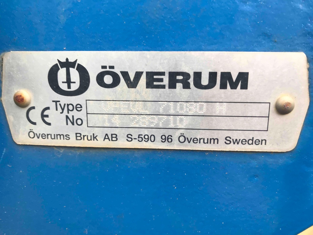 Плуг Överum VFEVL 71080 H: фото 2