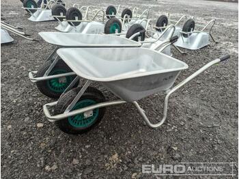 Садовое оборудование Unused Galvanised Tub Wheelbarrow (2 of): фото 1