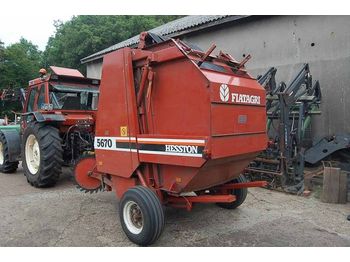 FIAT 5670 round baler - Пресс-подборщик рулонный