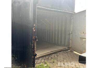 Морской контейнер 20' x 8' Steel Container (Door Damaged and Roof Leaks) (Sold Offsite - to be collected from Friel Construction Newtack Farm, Walsall Road, Great Wryley, WS6 6AP): фото 1