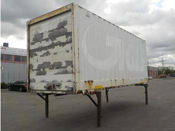 Сменный кузов - фургон 7.45m Steel Swap Box, Roll Door: фото 1