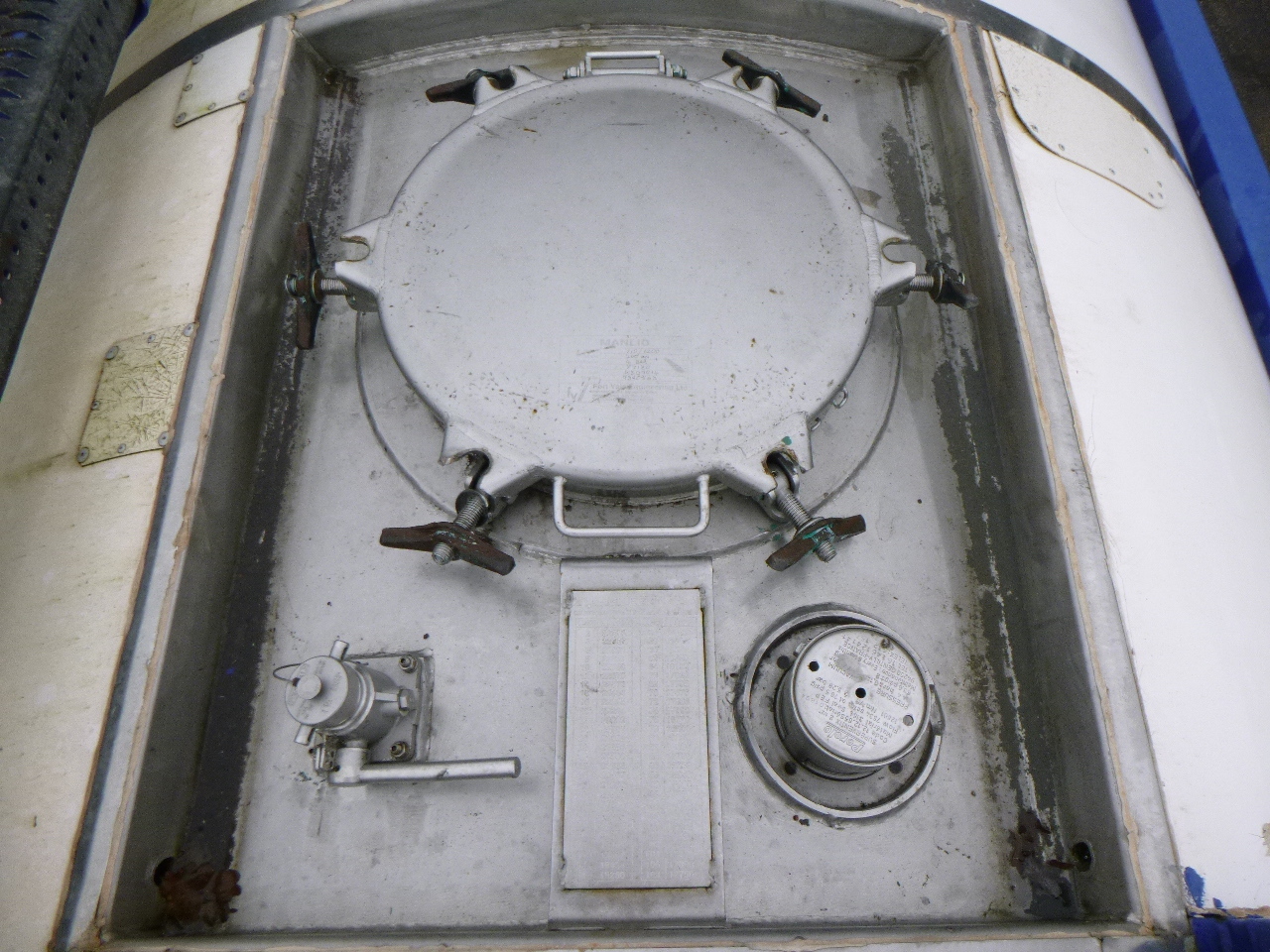 Танк-контейнер, Полуприцеп M Engineering Chemical tank container inox 20 ft / 23 m3 / 1 comp: фото 8