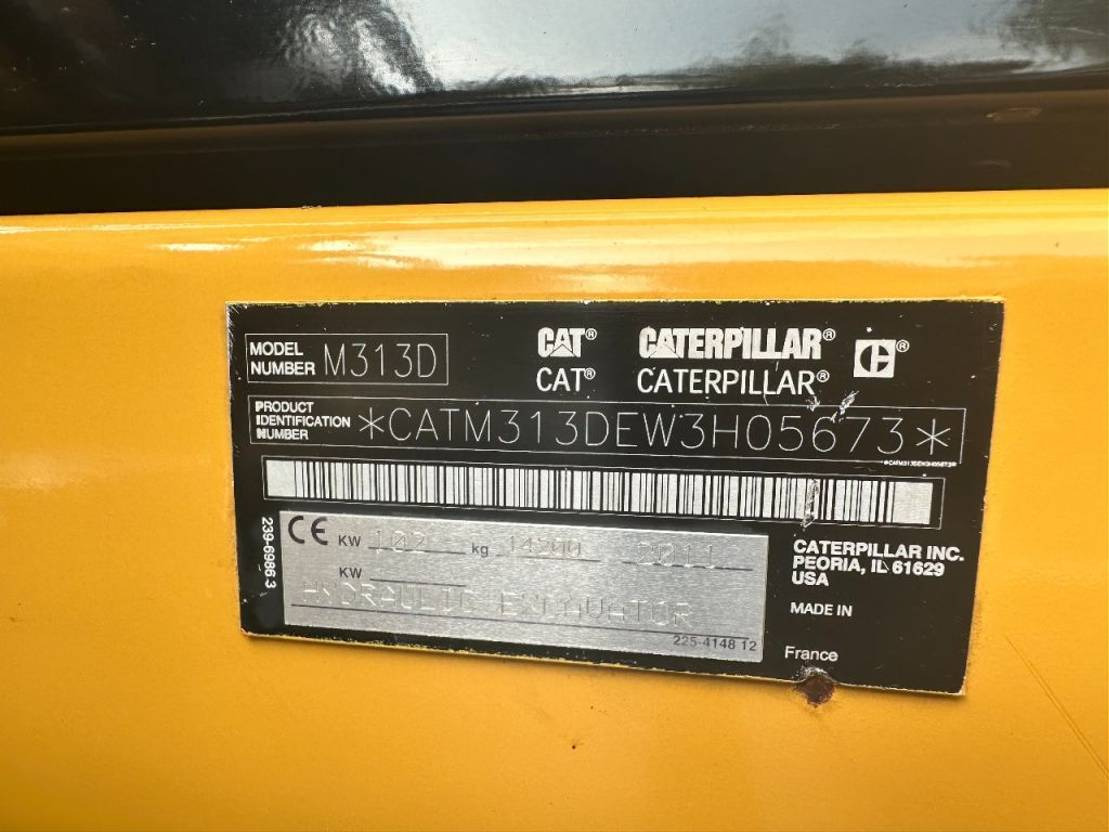 Колёсный экскаватор Caterpillar M313D: фото 18