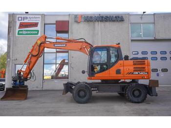 Колёсный экскаватор Doosan DX140W-3 PYÖRITTÄJÄLLÄ: фото 1