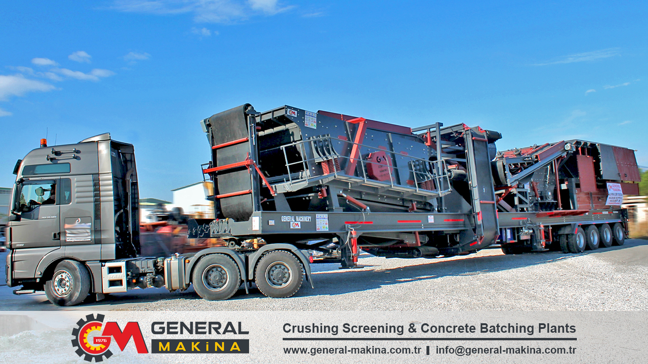 Новый Мобильная дробилка General Makina GNR03 Mobile Crushing System: фото 3