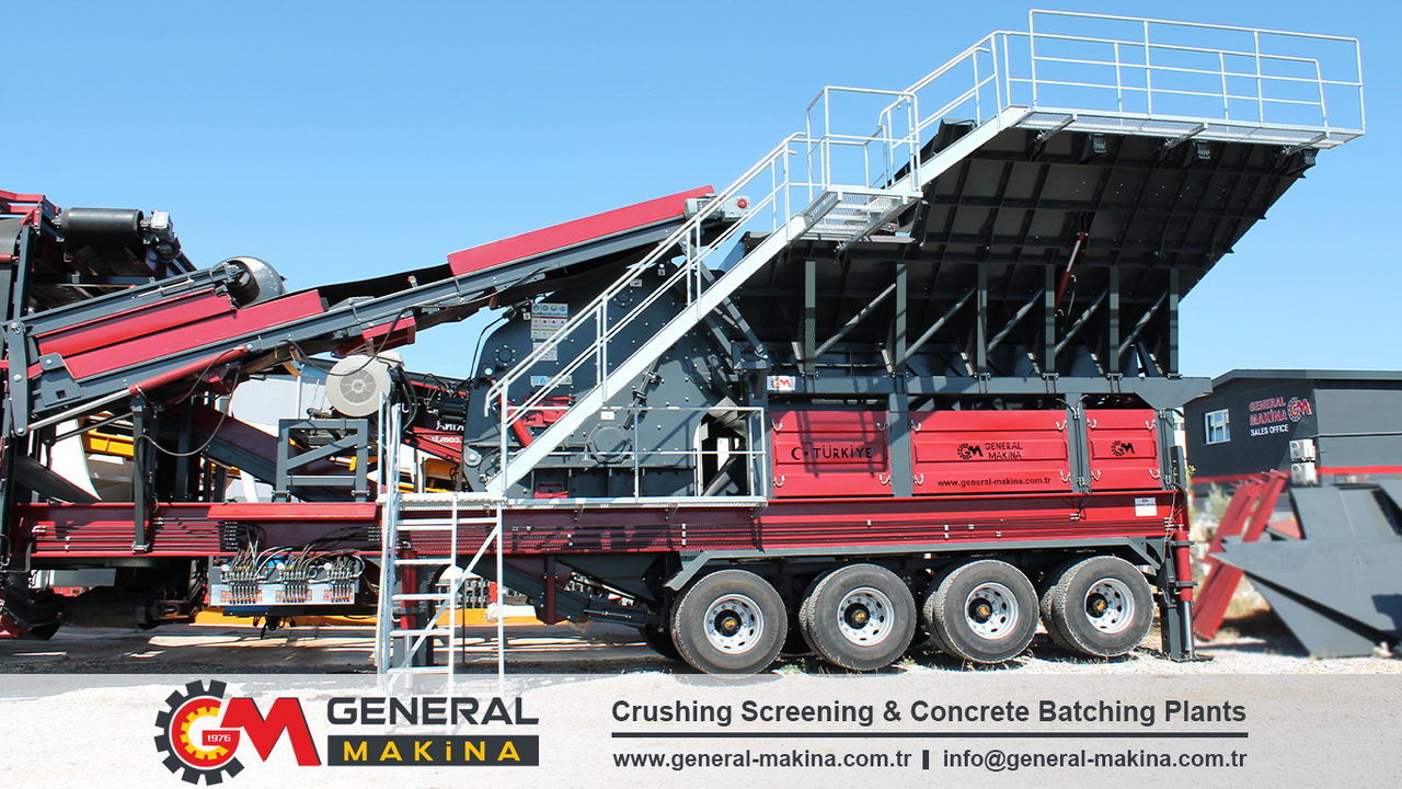 Новый Мобильная дробилка General Makina GNR03 Mobile Crushing System: фото 6
