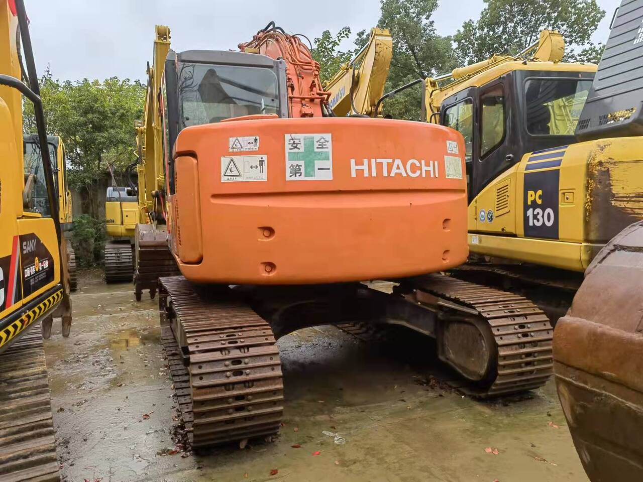 Гусеничный экскаватор HITACHI ZX135US excavator: фото 3