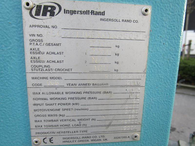 Воздушный компрессор Ingersoll Rand 9 / 110: фото 14
