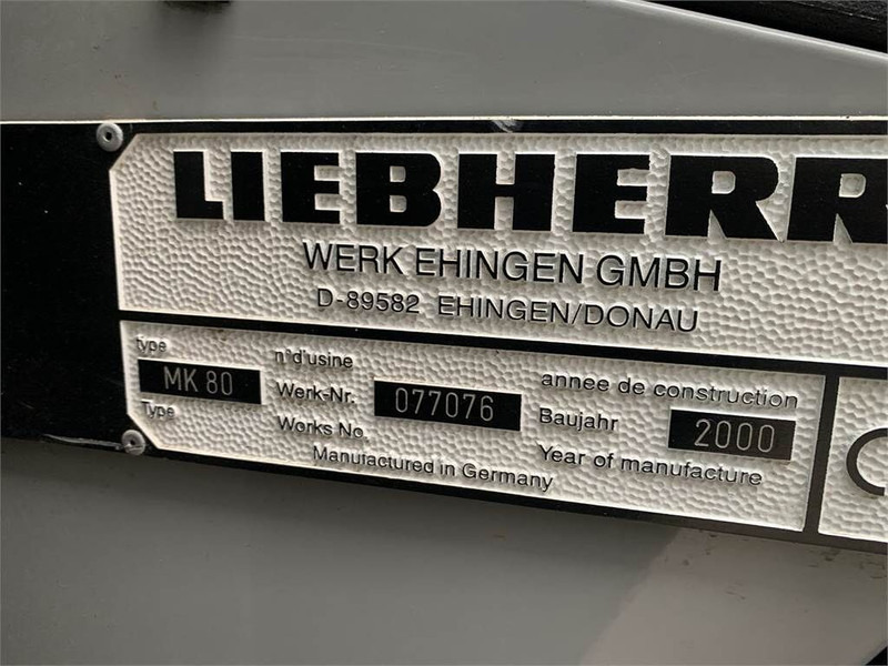Башенный кран Liebherr MK 80: фото 6