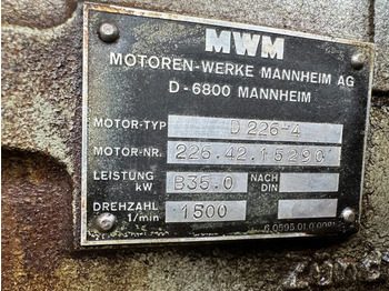 Электрогенератор MWM D 226-4 AvK 35 kVA Marine generatorset: фото 3