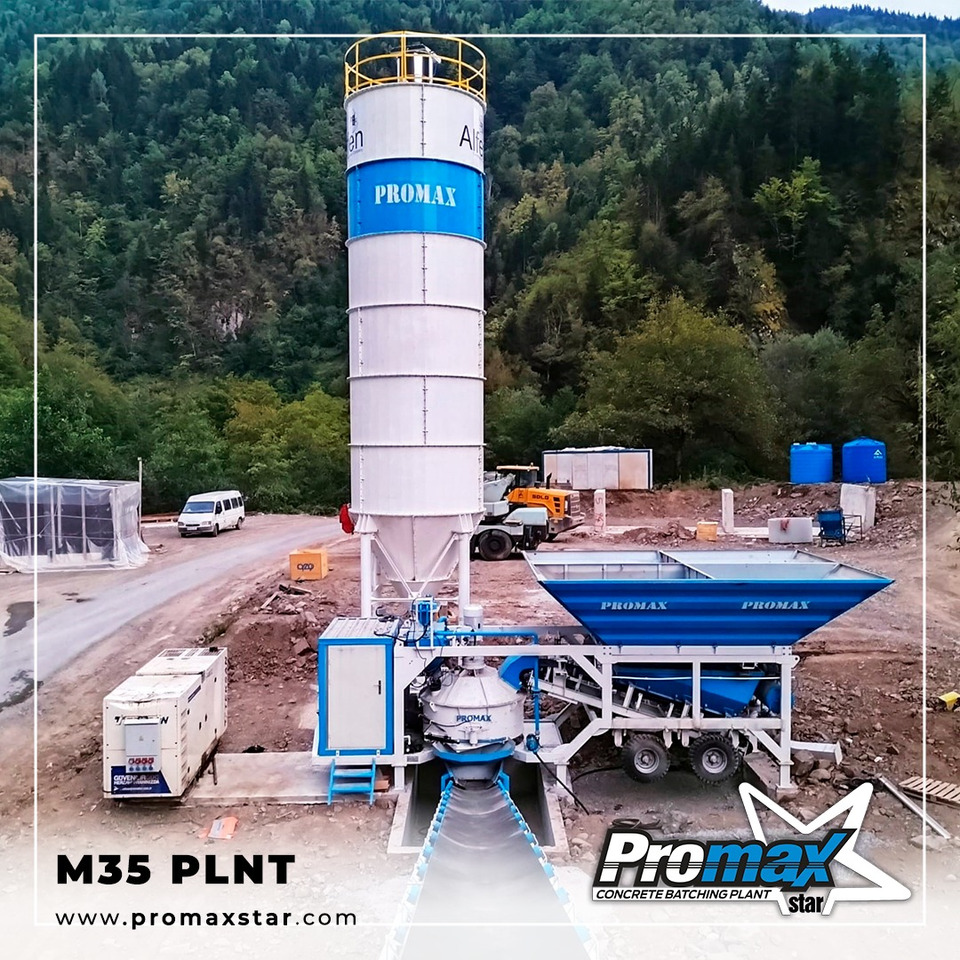 Новый Бетонный завод PROMAX MOBILE CONCRETE PLANT M35-PLNT (35M3/H): фото 12