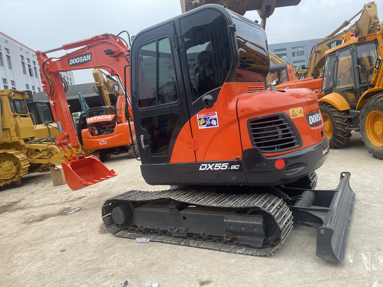 Гусеничный экскаватор Used excavator Doosan DX55-9C on sale: фото 9