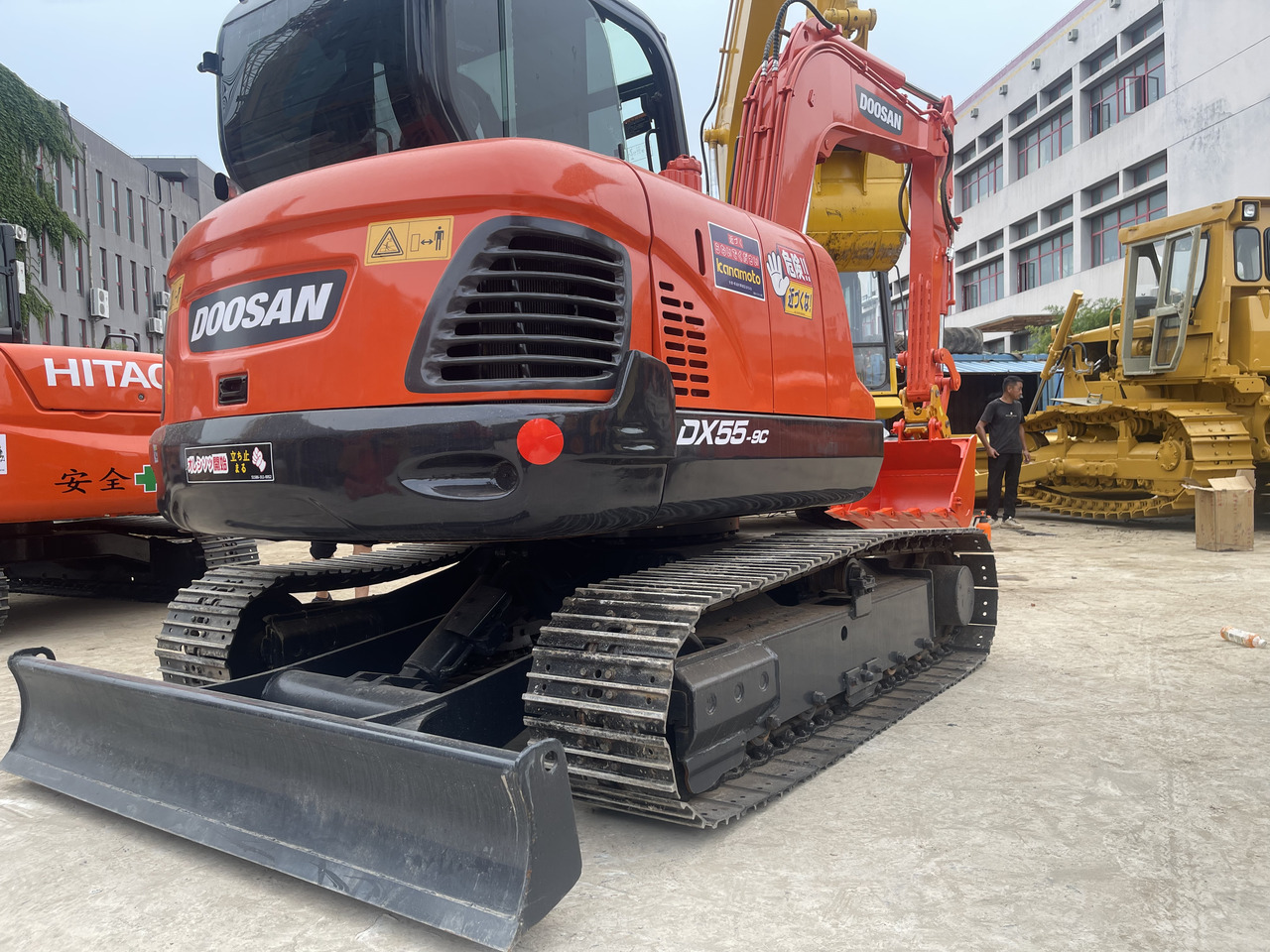 Гусеничный экскаватор Used excavator Doosan DX55-9C on sale: фото 3