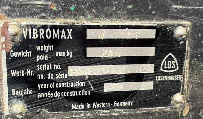 Компактор Vibromax W1101: фото 21