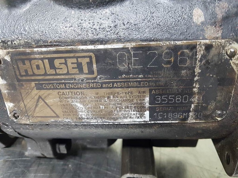 Воздушный компрессор Werklust -Cummins-Holset QE296B-Compressor/Kompressor: фото 6