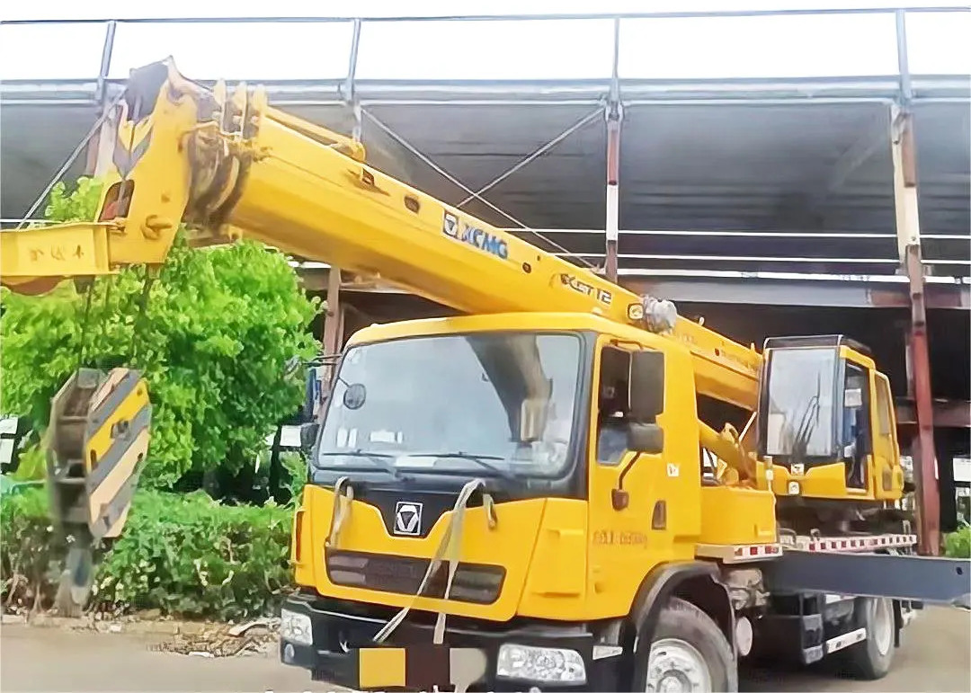 Мобильный кран XCMG XCT12L4 12 ton used small truck crane: фото 10