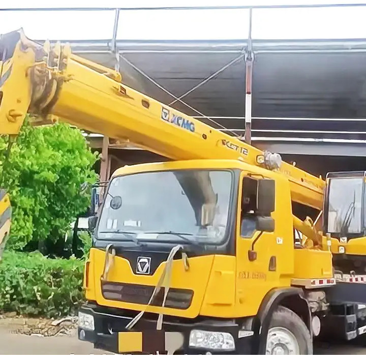 Мобильный кран XCMG XCT12L4 12 ton used small truck crane: фото 4