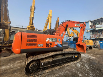 Гусеничный экскаватор second hand  Hitachi ZX200-3G hydraulic crawler excavator 20 ton excavating machinery  used Hitachi ZX200 ZX200-3G: фото 5