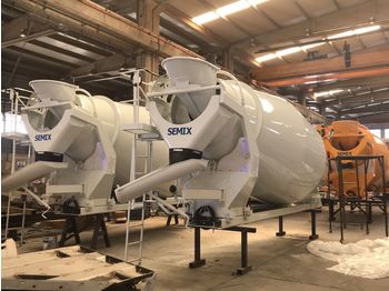 SEMIX Truck Mounted Concrete Mixer SM9 Hardox - Автобетоносмеситель