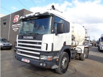 Scania 124 360  6x4 manual  pump  - Автобетоносмеситель