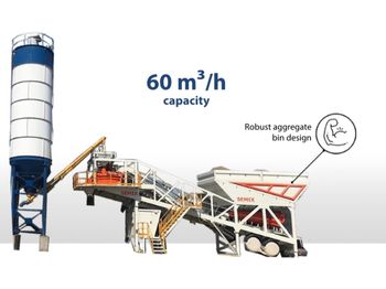 SEMIX Concrete Mixing Plant 60S - Бетонный завод