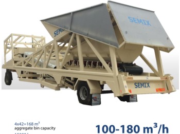 SEMIX Dry Type Mobile Concrete Batching Plant - Бетонный завод