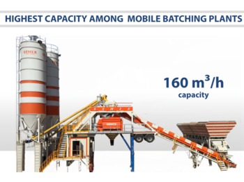 SEMIX Mobile Concrete Mixing Plant 160S4 - Бетонный завод