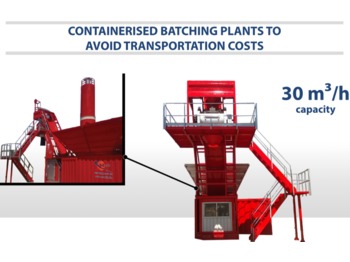 SEMIX SEMIX Compact Concrete Batching Plant 30 m³/h Containerised - Бетонный завод