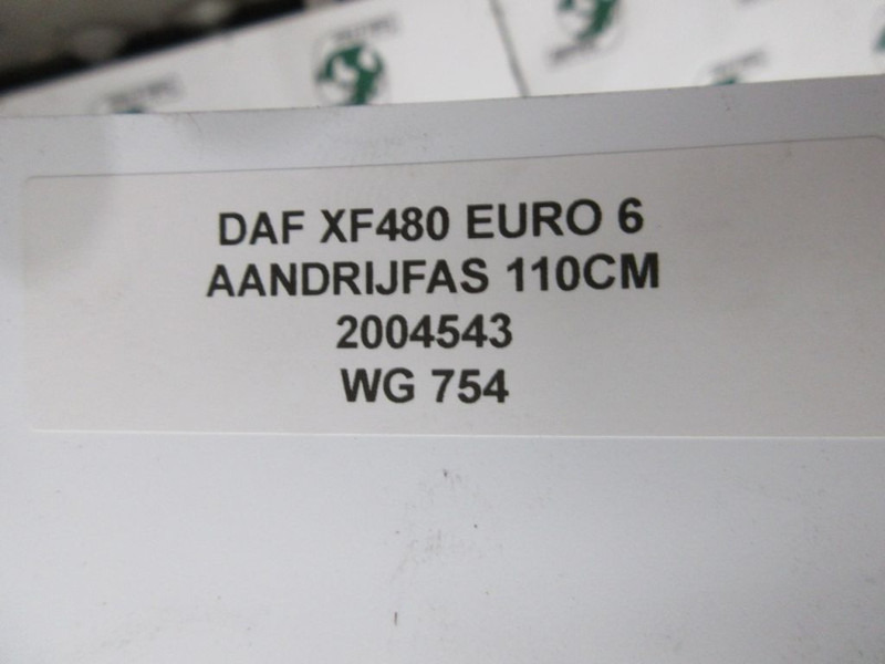 Рама/ Шасси для Грузовиков DAF 2004543 AANDRIJFAS 110CM XF 480 EURO 6: фото 5