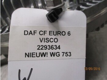 Система охлаждения для Грузовиков DAF 2293634 VISCO NIEUW! EURO 6: фото 2