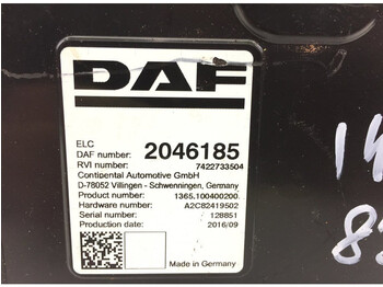 Блок управления DAF XF106 (01.14-): фото 5