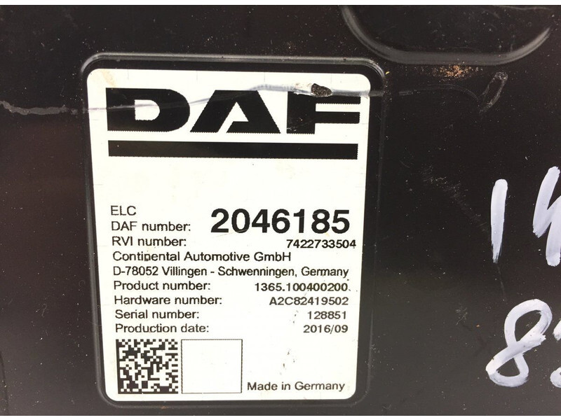 Блок управления DAF XF106 (01.14-): фото 5