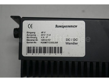 Электрическая система для Погрузочно-разгрузочной техники Jungheinrich 52032357 Omvormer Transformer 48V -> 24V/5A for EKS310 sn. KAMO772302J08: фото 2