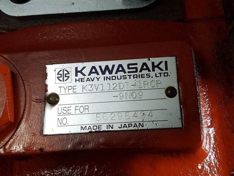 Гидравлика Kawasaki K3V112DT-1RCR-9N09 - Load sensing pump: фото 8