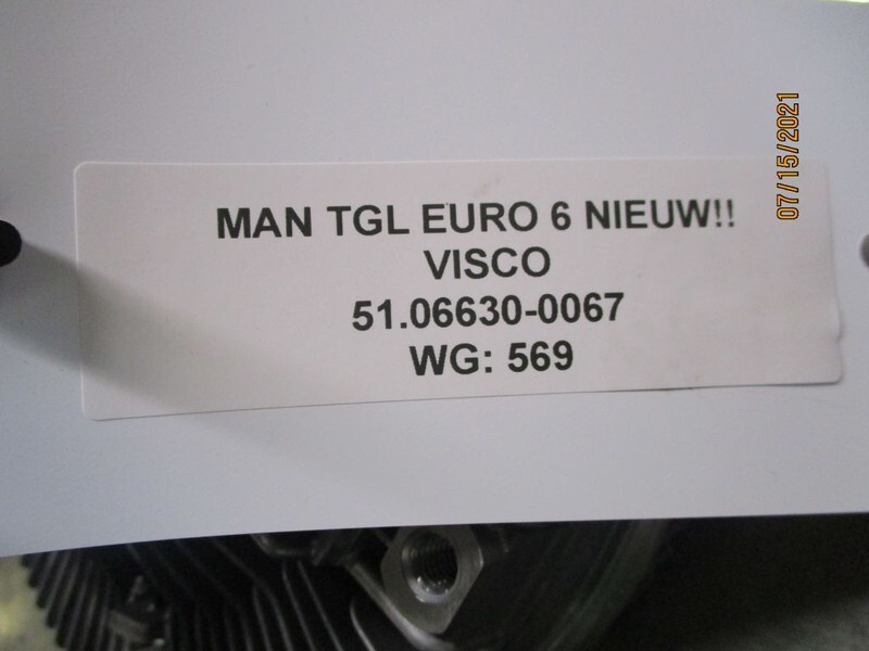 Система охлаждения MAN 51.06630-0067 VISCO EURO 6 NIEUW!!!: фото 3