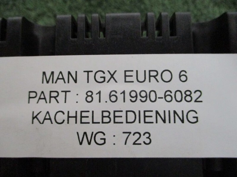 Приборная панель для Грузовиков MAN 81.61990-6082 KACHELBEDIENING MAN TGX TGS EURO 6: фото 2