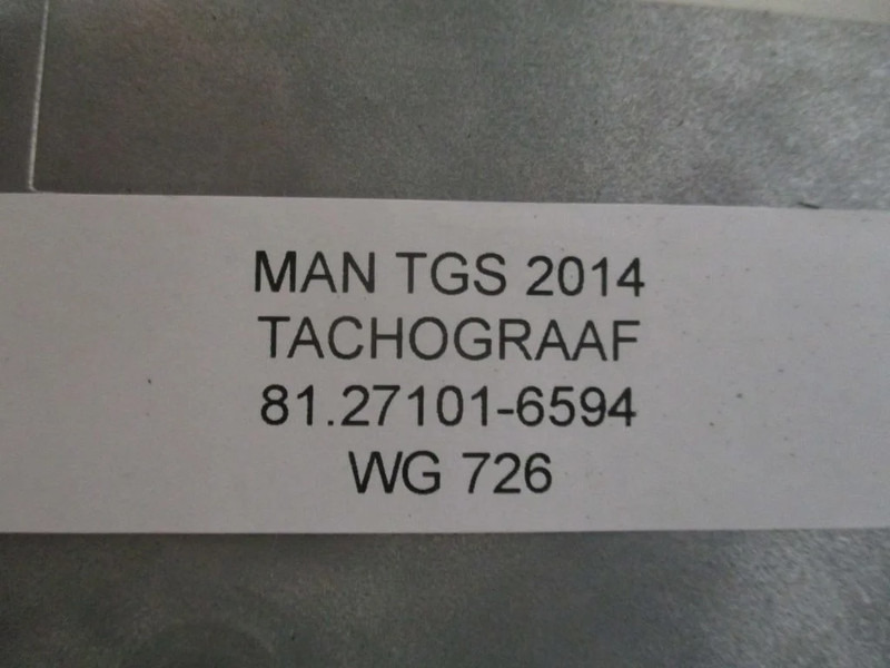 Тахограф для Грузовиков MAN TGS 81.27101-6594 TACHOGRAAF: фото 2