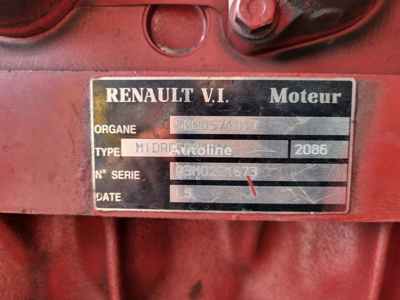 Двигатель для Грузовиков Renault MIDR060226W4   Renault: фото 4