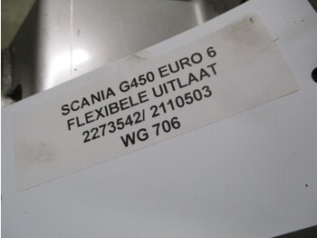 Глушитель/ Выхлопная система для Грузовиков Scania G450 2273542 / 2110503 FLEXIBELE UITLAAT EURO 6: фото 2