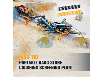 FABO MCK-110 MOBILE CRUSHING & SCREENING PLANT FOR HARDSTONE | AVAILABLE IN STOCK [ Copy ] - Мобильная дробилка: фото 1
