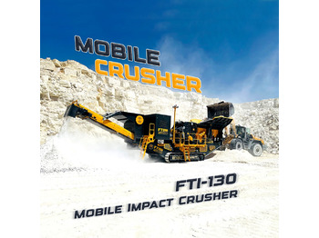 FABO FTI-130 MOBILE IMPACT CRUSHER 400-500 TPH | AVAILABLE IN STOCK - Мобильная дробилка: фото 1